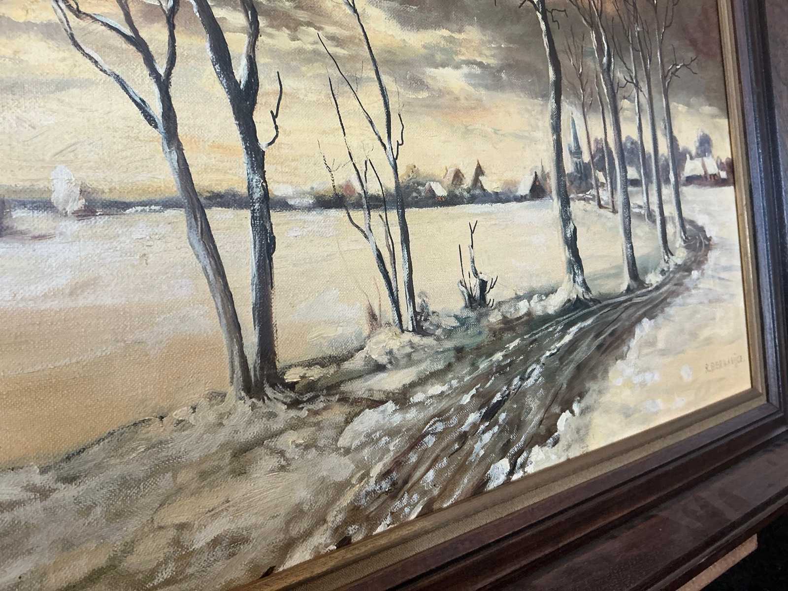 Schilderij R. Bernaeijge inclusief lijst (65 x 85 cm)