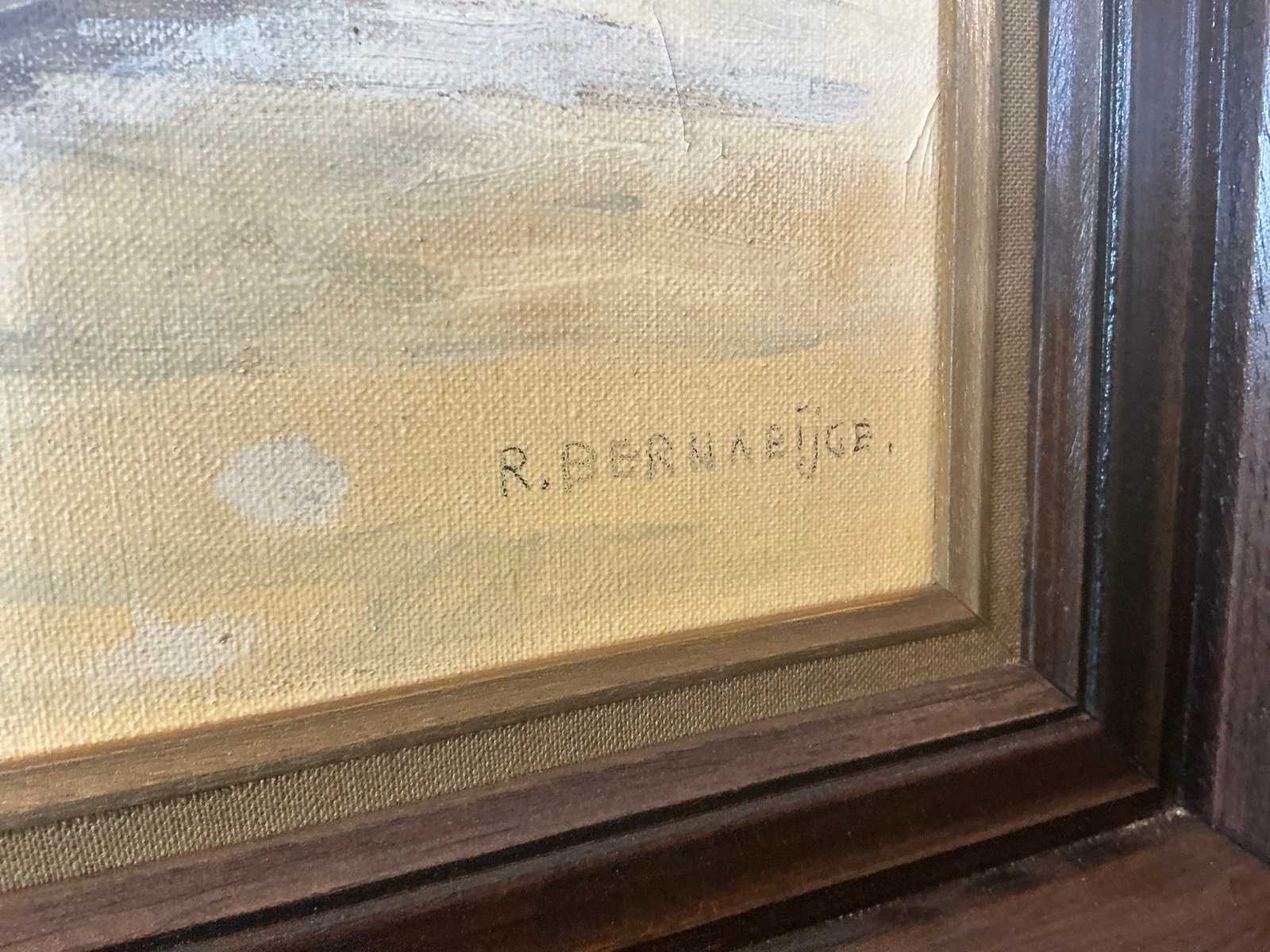 Schilderij R. Bernaeijge inclusief lijst (65 x 85 cm)