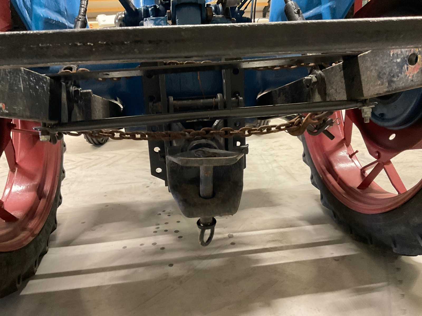 Fordson Dexta oldtimer tractor uit 1959 met aftakas en hefinrichting
