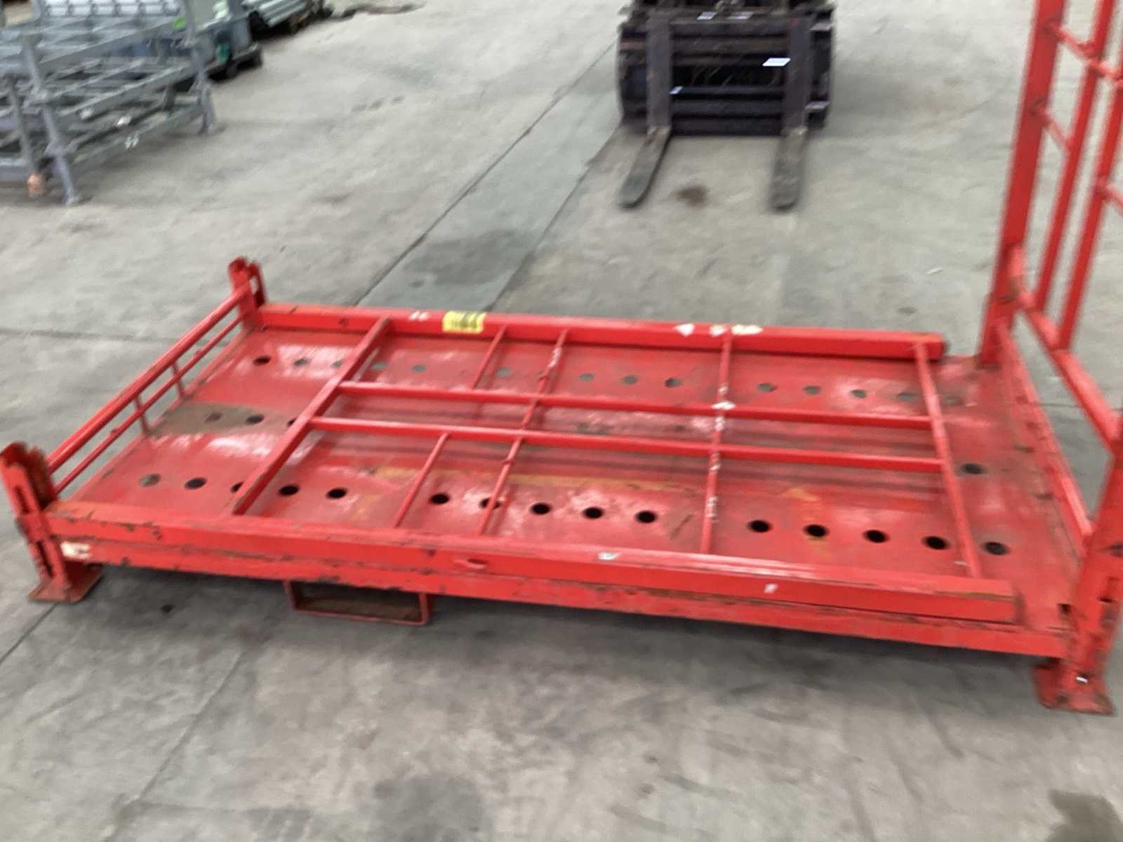 Inklapbare metalen transportbok, ca. 2330×1180×2200 mm