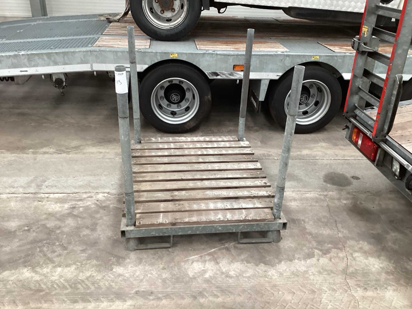 Stalen stapeljuk 1000 x 1200 x 1100 mm