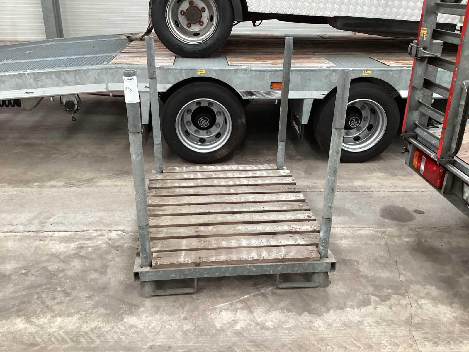 Stalen stapeljuk 1000 x 1200 x 1100 mm