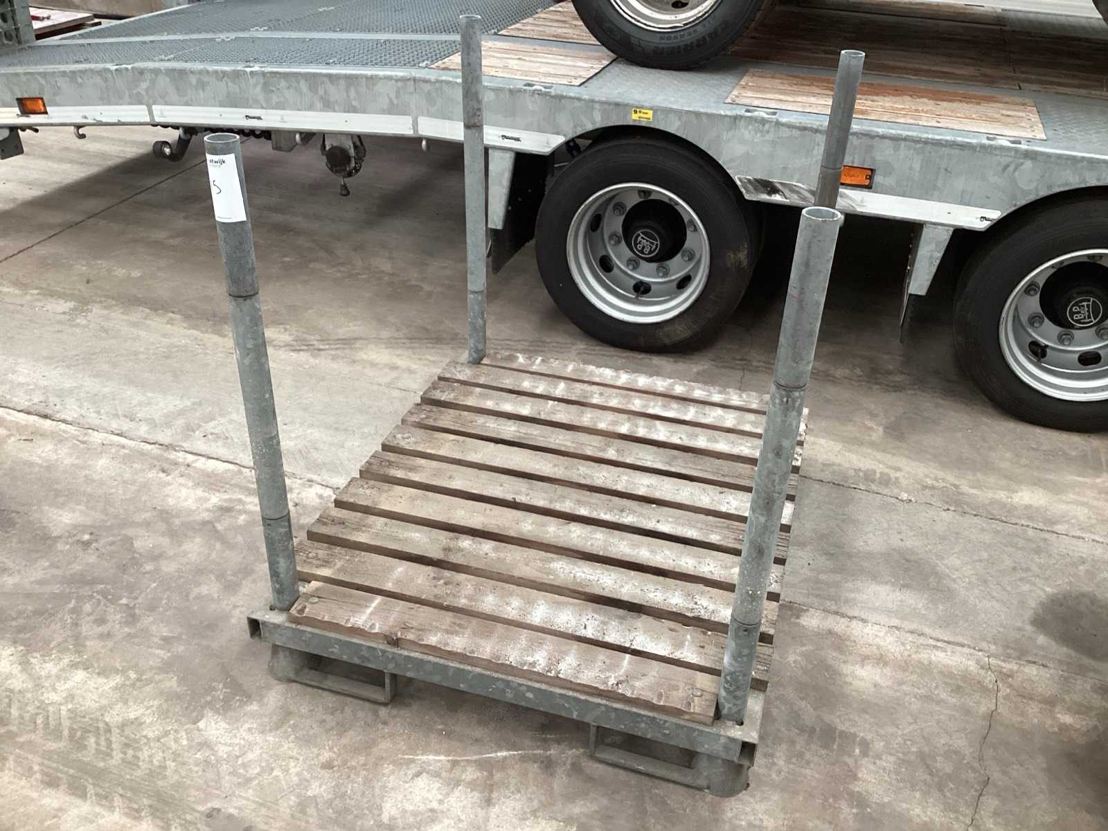 Stalen stapeljuk 1000 x 1200 x 1100 mm