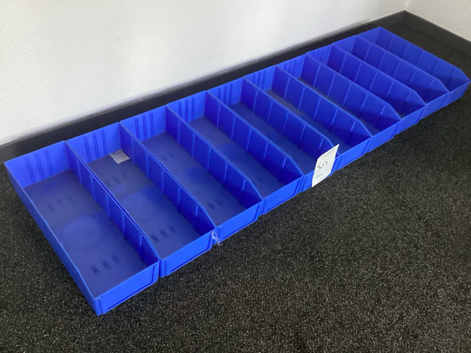 10x Bito magazijnbak, 395 x 135 x 90 mm