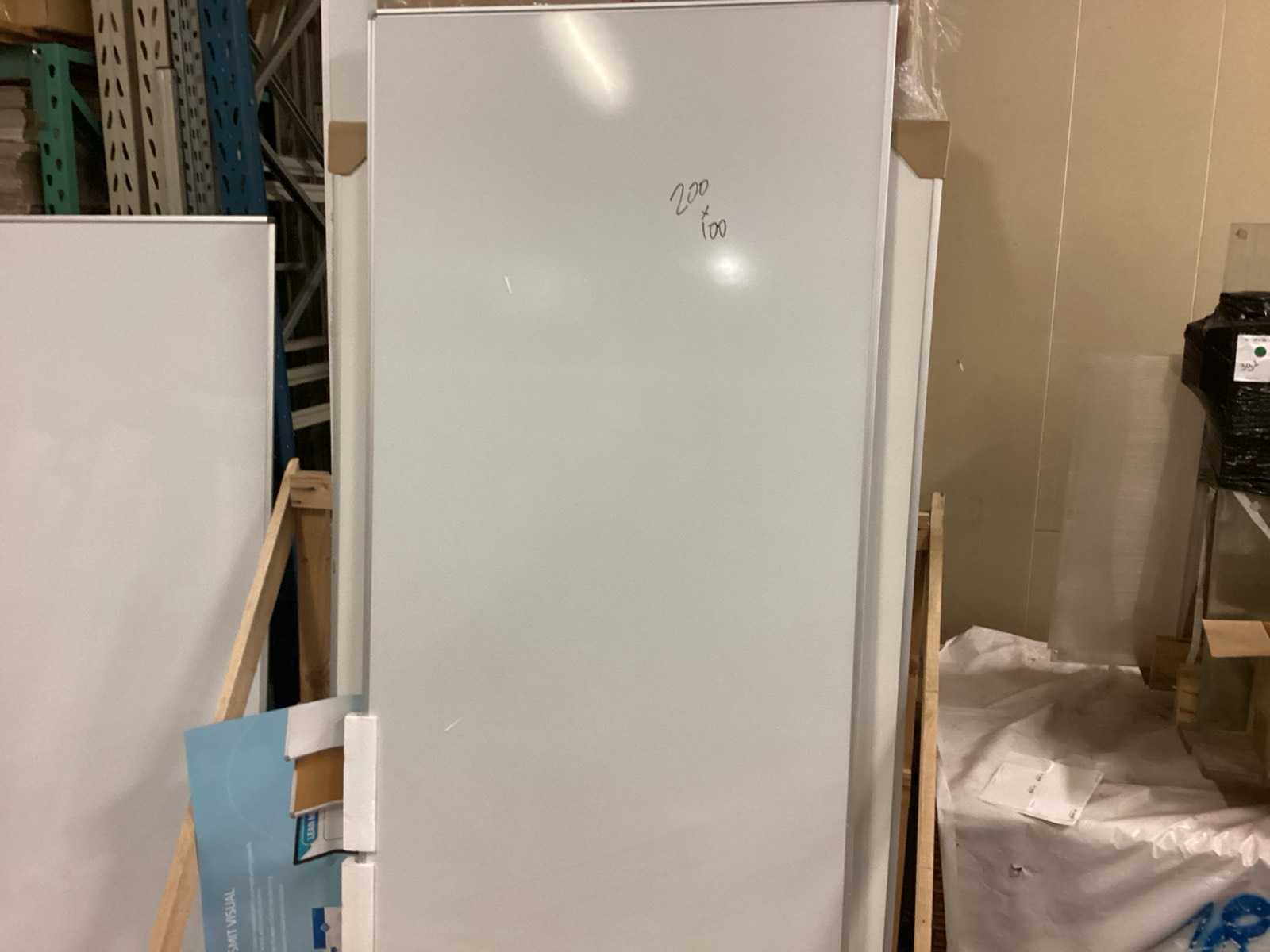 Partij van 11 whiteboards in diverse maten