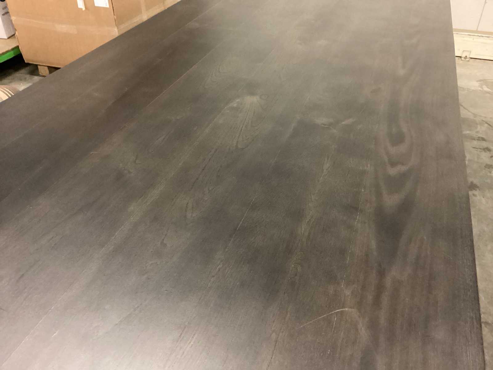 Grote rechthoekige eetkamertafel, 320 x 100 cm