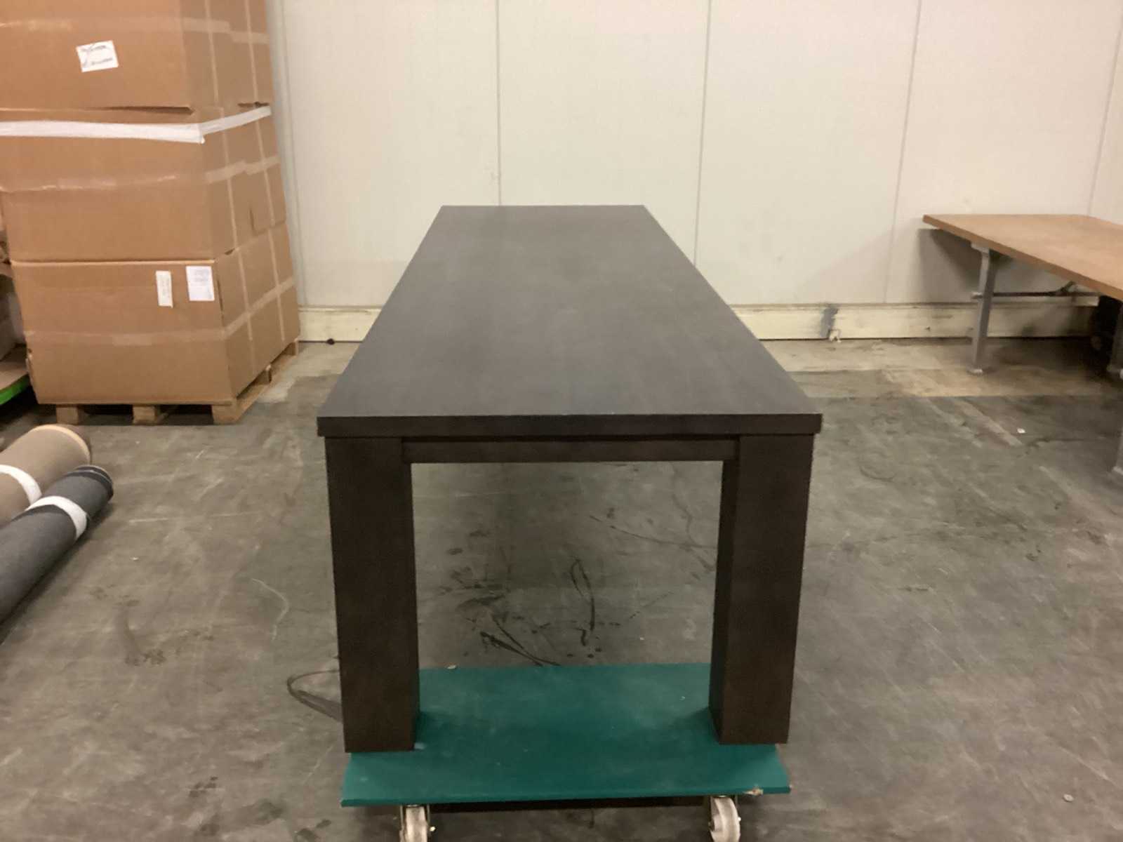 Grote rechthoekige eetkamertafel, 320 x 100 cm
