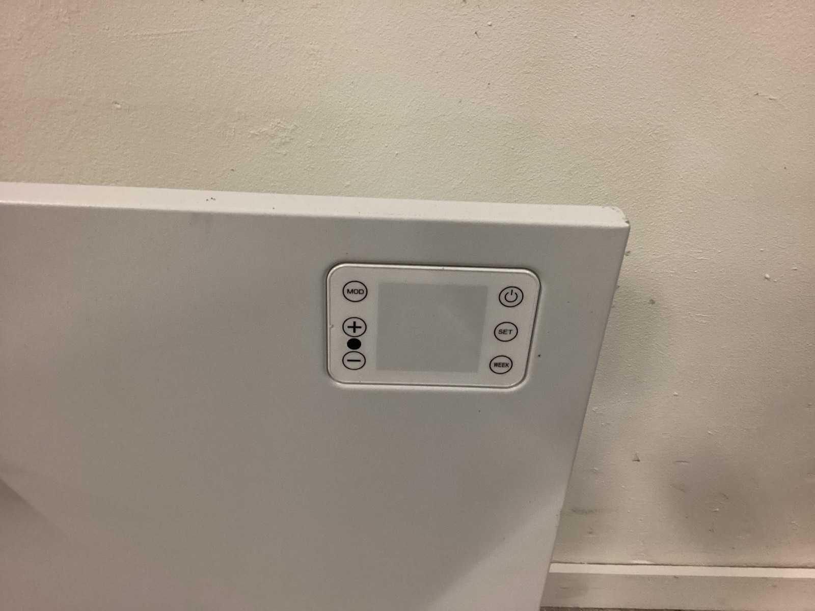 Eurom elektrische kachel, 133 cm breed – krachtige bijverwarming