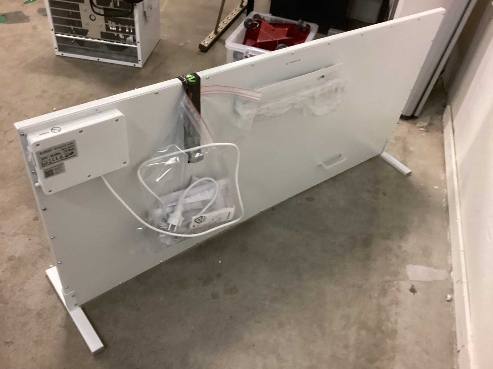 Eurom elektrische kachel, 133 cm breed – krachtige bijverwarming