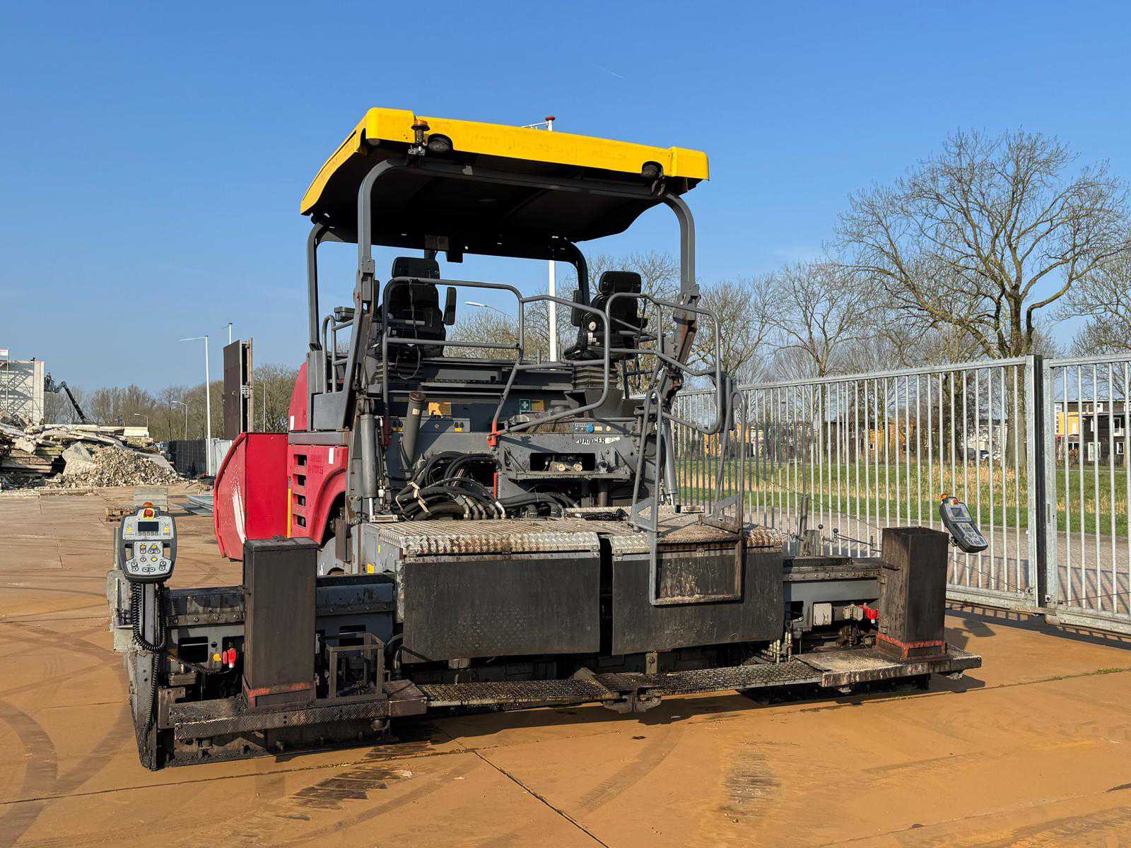 Vogele Super 1800-2 asfalteermachine (2010) met AB500 screed, 5 m werkbreedte