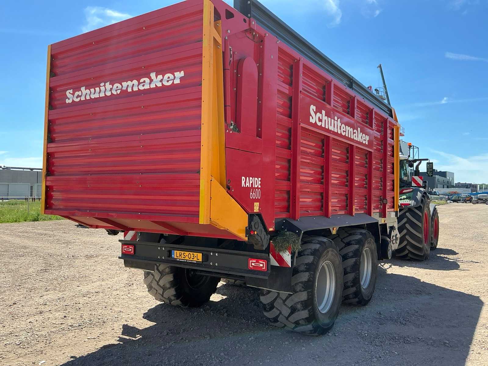 schuitemaker S01 Rapide 6600 W Opraapwagen