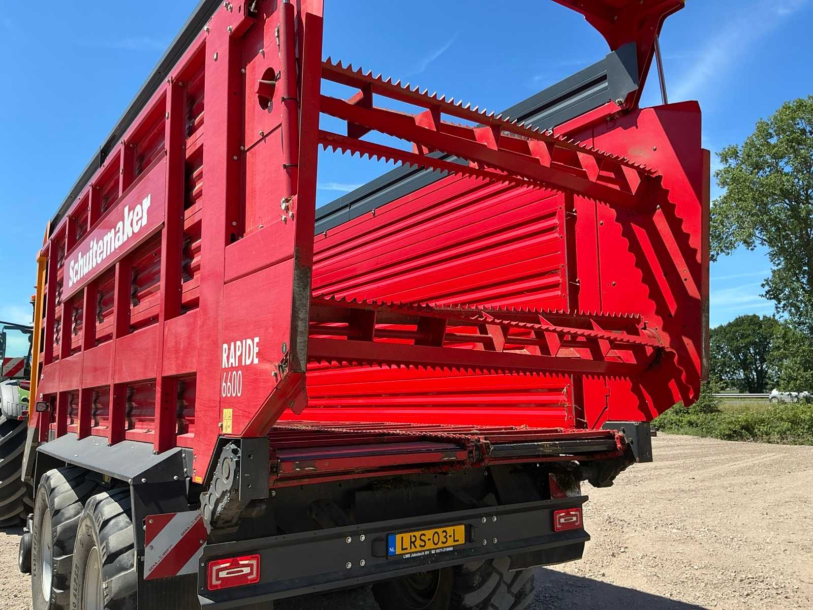 schuitemaker S01 Rapide 6600 W Opraapwagen