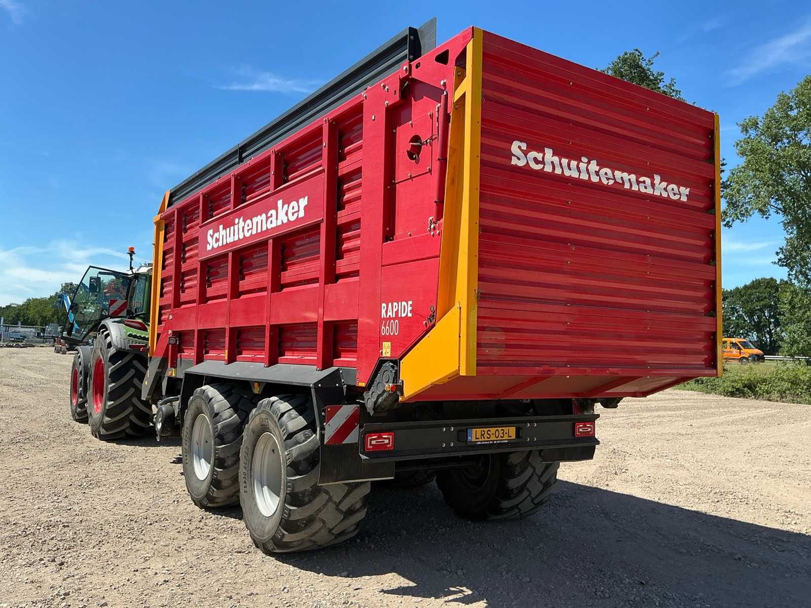 schuitemaker S01 Rapide 6600 W Opraapwagen