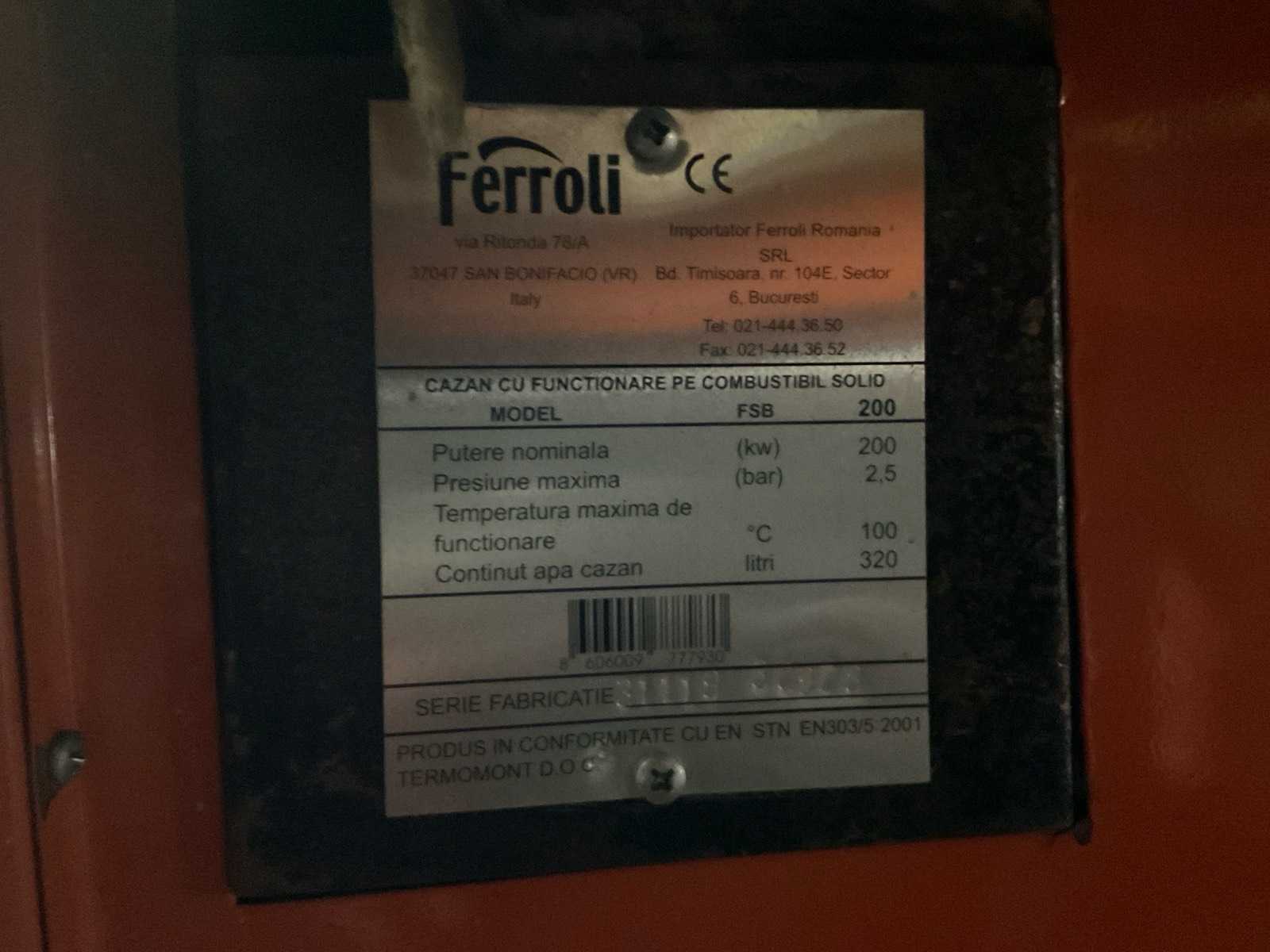 Ferroli FSB 200 Pelletkachel