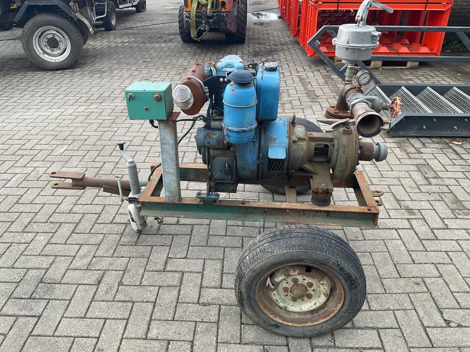 Hatz E89FG-172E Pomp met motor