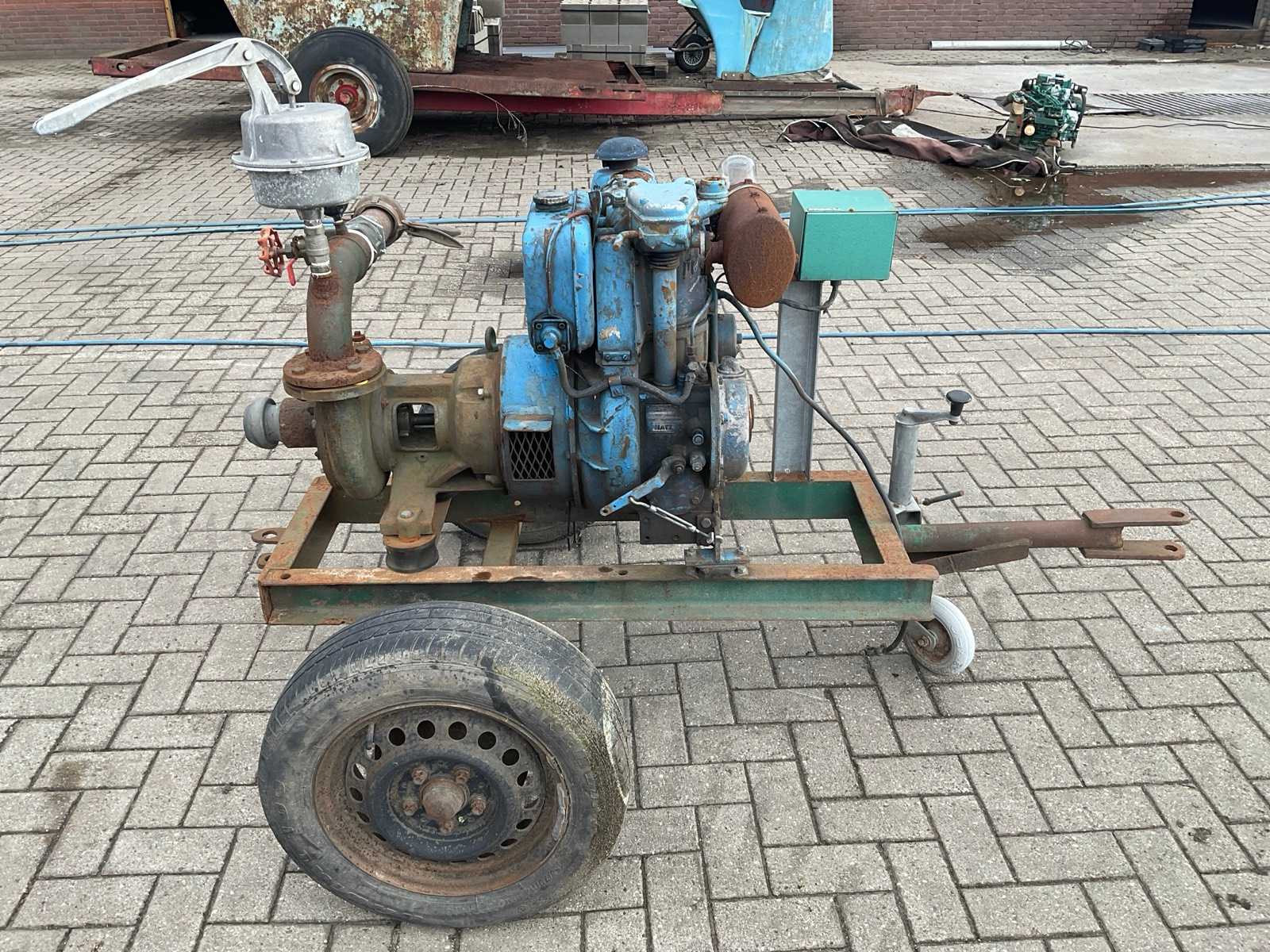 Hatz E89FG-172E Pomp met motor