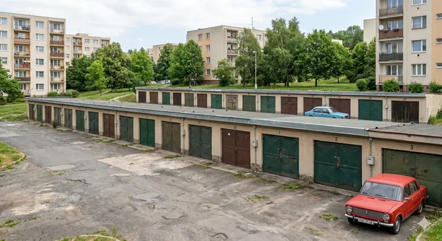Pronajmu bezpečnou garáž na petlici