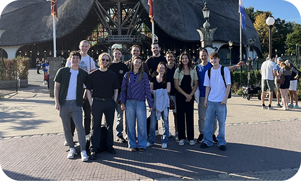 Hyred team together outside