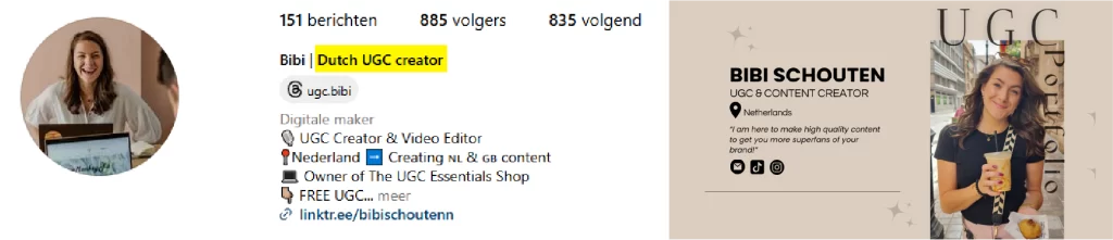 Creador UGC neerlandés