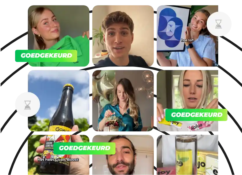 Vista previa del feed de tareas del creador