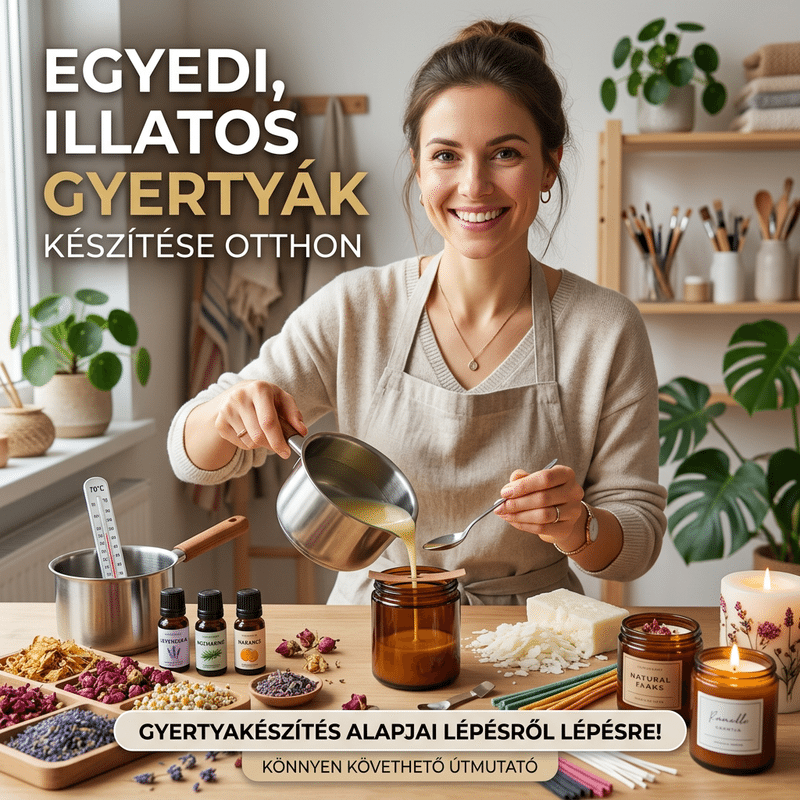Gyertyakészítés otthon: Egyszerű útmutató