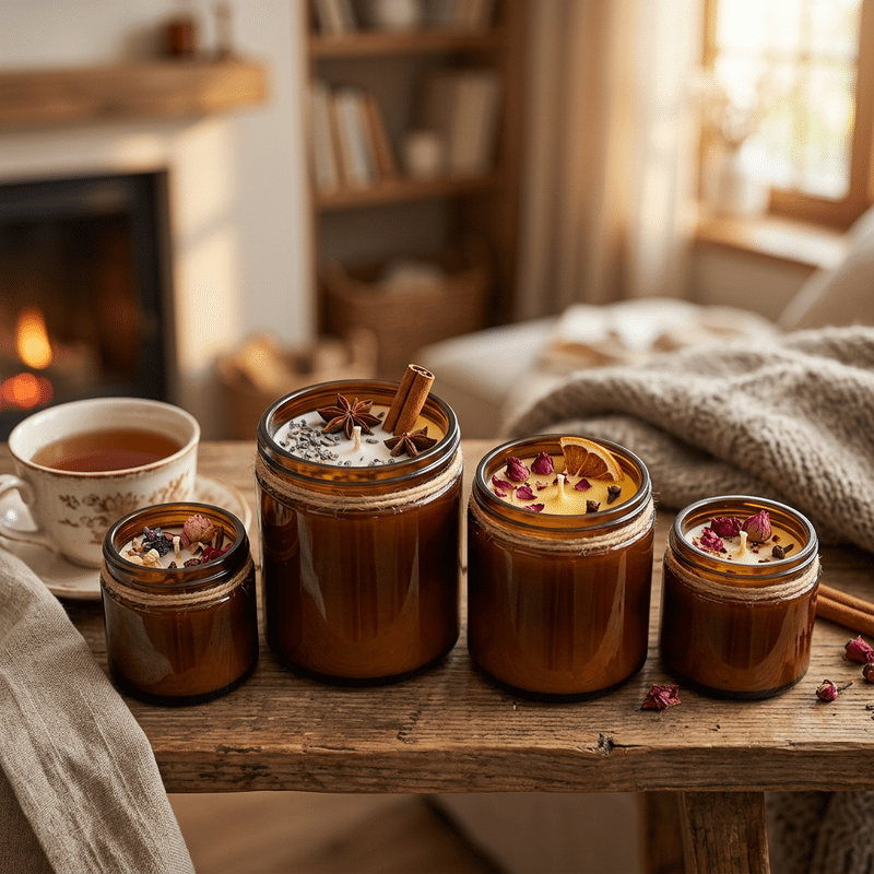 Fűszeres illatgyertyák