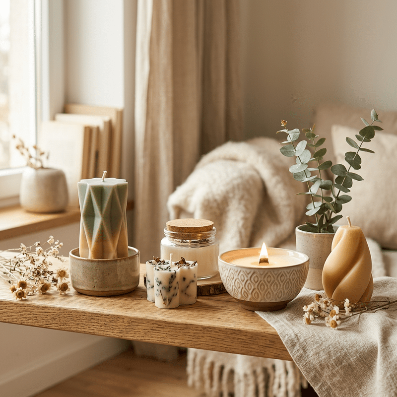 Különleges díszgyertyák