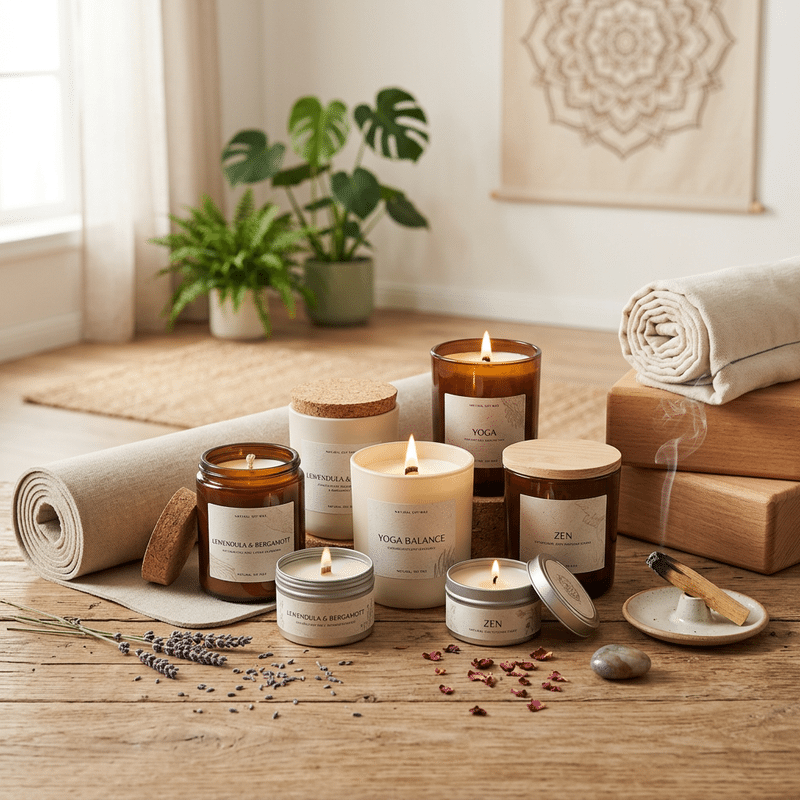 Jóga gyertyák