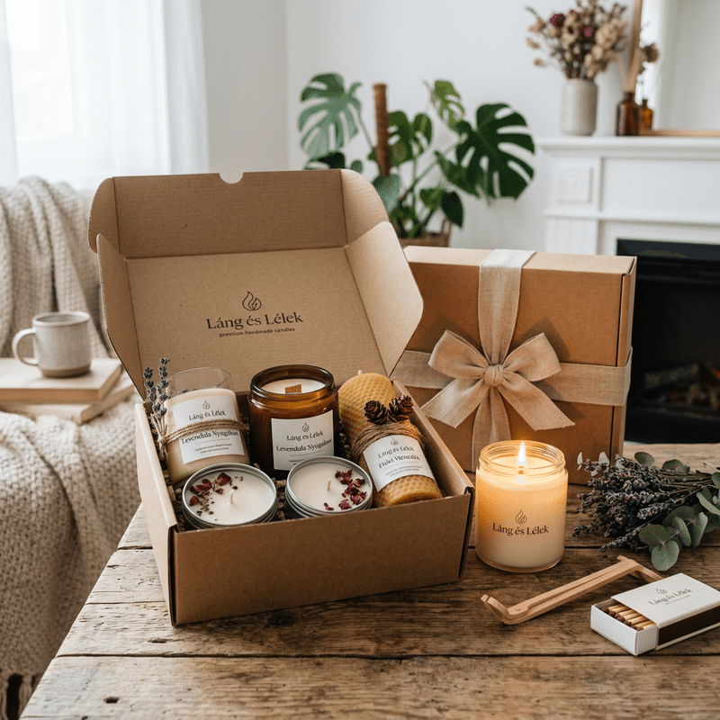 Prémium gyertya szettek