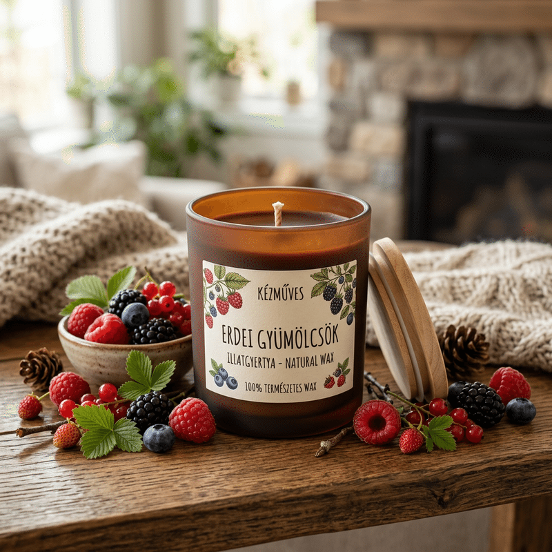Bogyós Kert Illatgyertya
