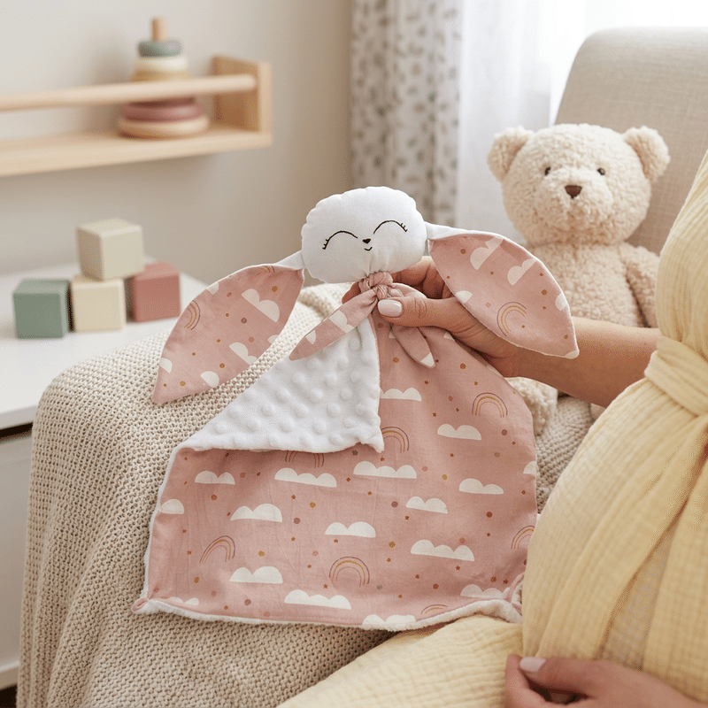 Nyuszkó szundikendő /felhők