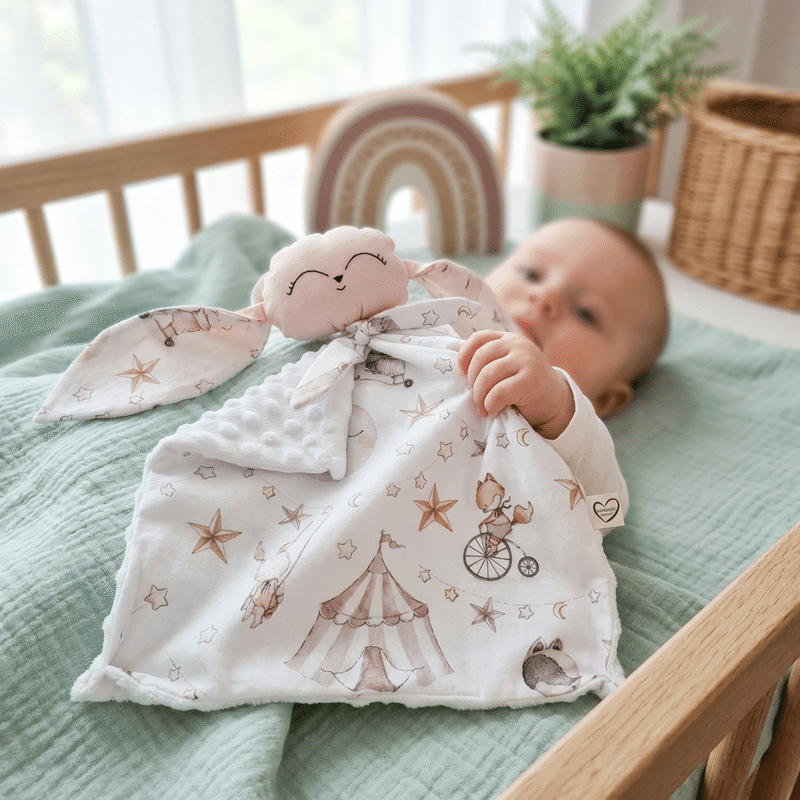 Nyuszkó szundikendő /cirkuszi állatok