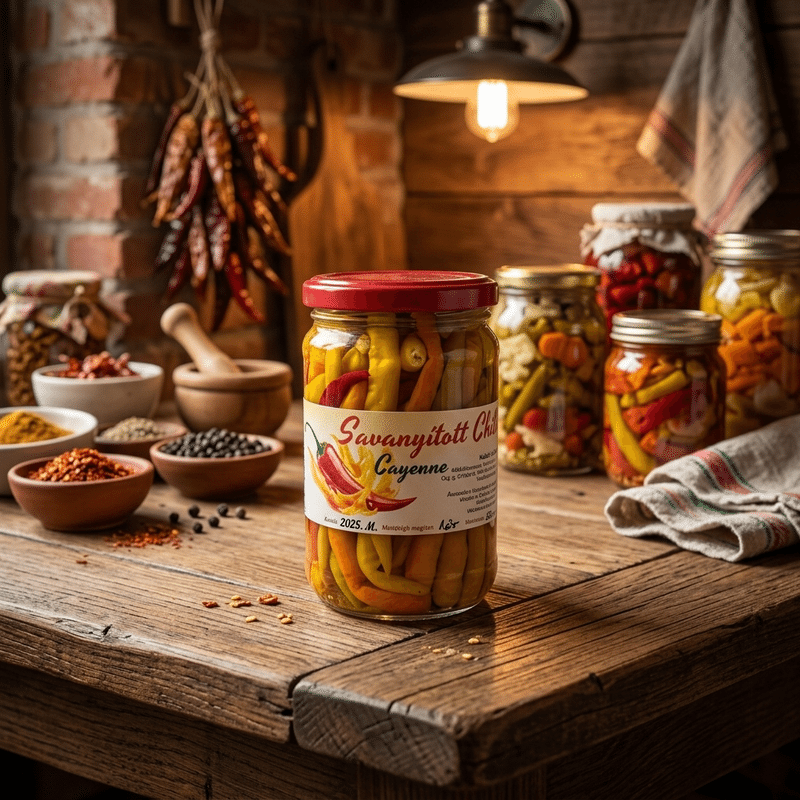 Savanyított Cayenne