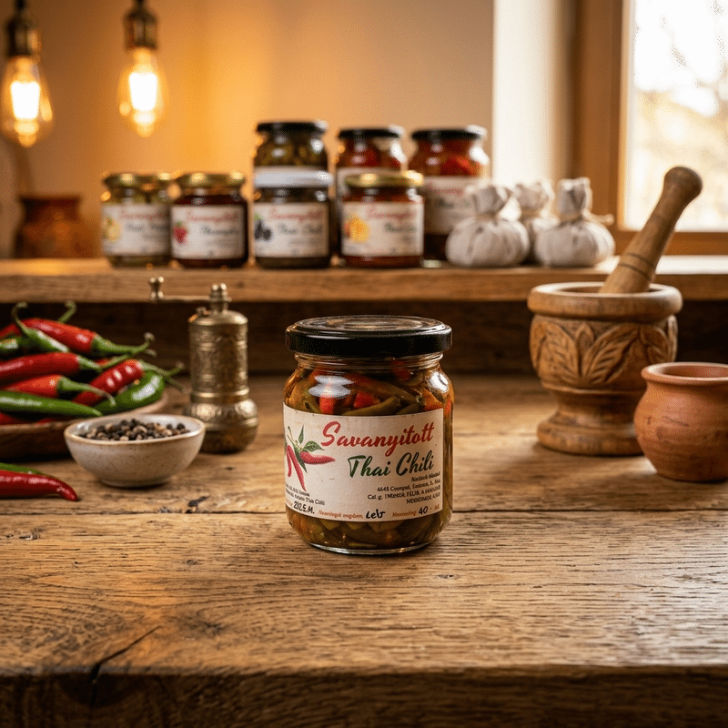 savanyított thai chili