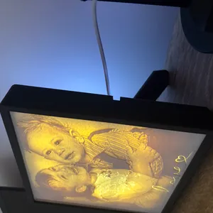 Egyedi 3D LED Fotókeret – Saját Fotóból 5 bélyegkép