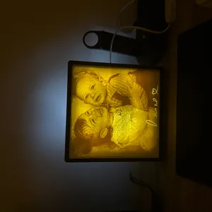 Egyedi 3D LED Fotókeret – Saját Fotóból 3 bélyegkép