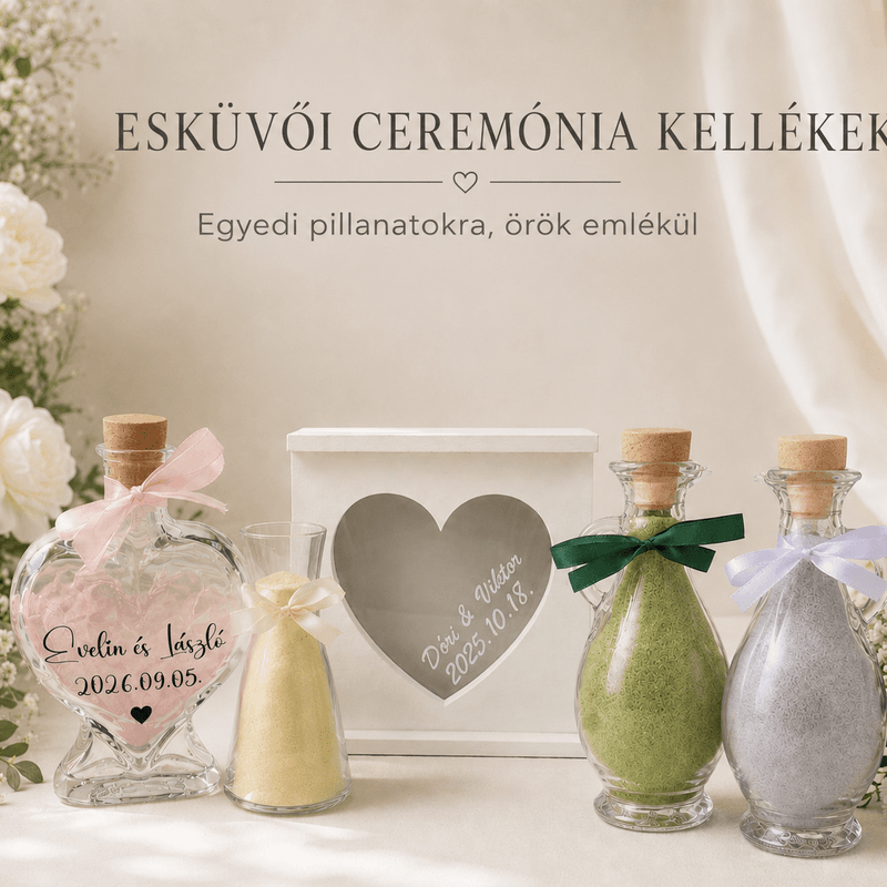 Esküvői ceremónia kellékek