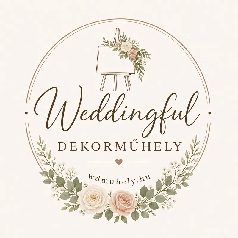 Weddingful Dekorműhely logó
