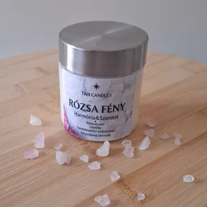 Rózsafény illatgyertya 1 bélyegkép