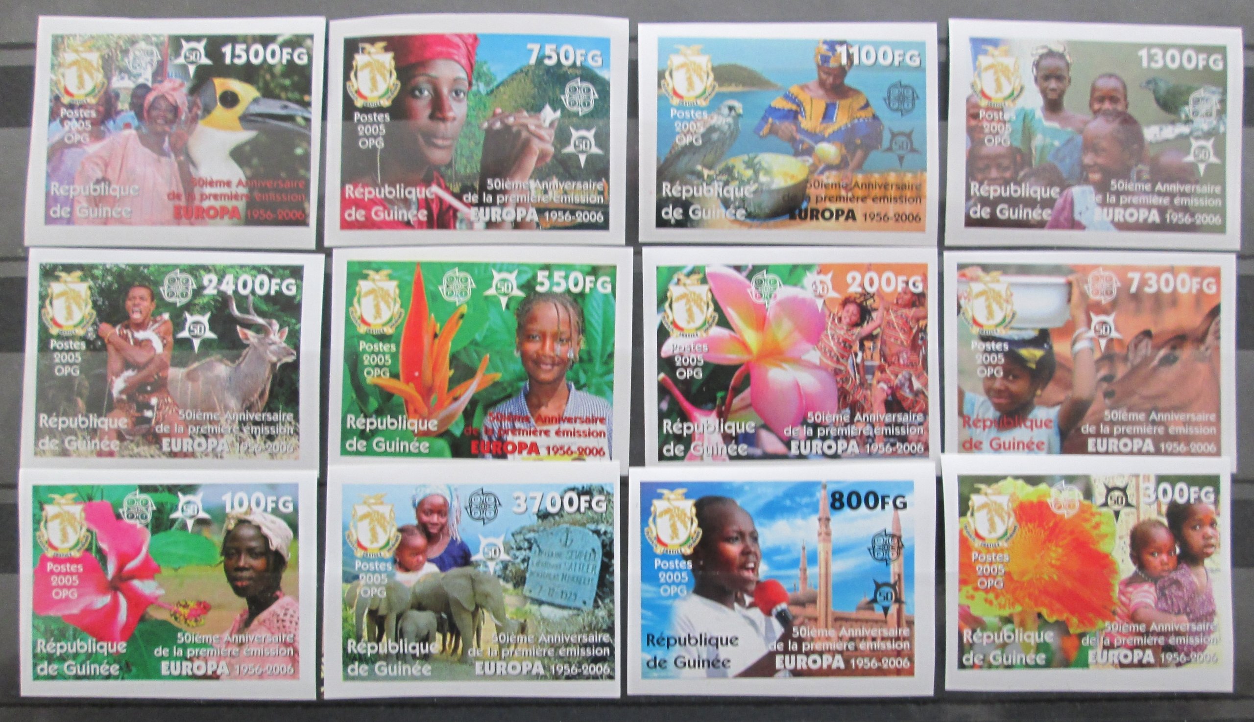 Guinea 2006 Evropa CEPT Mi# 4202-13 B Kat 33€ 0454