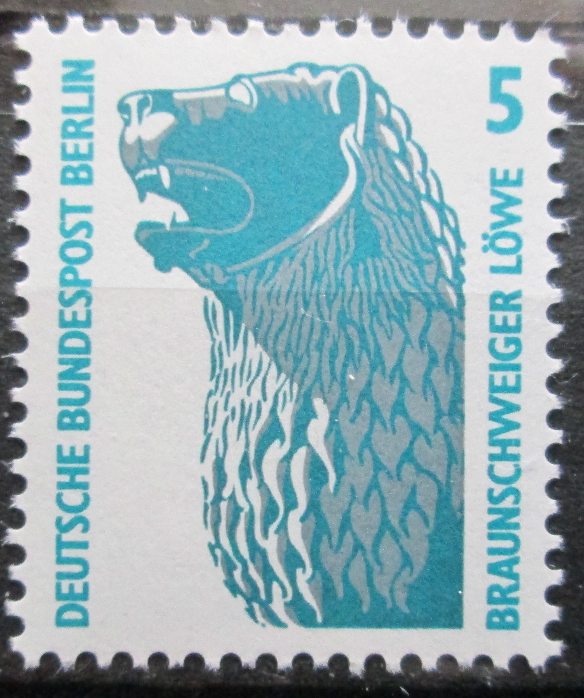 Berlín 1990 Brunšvický lev Mi# 863 0421