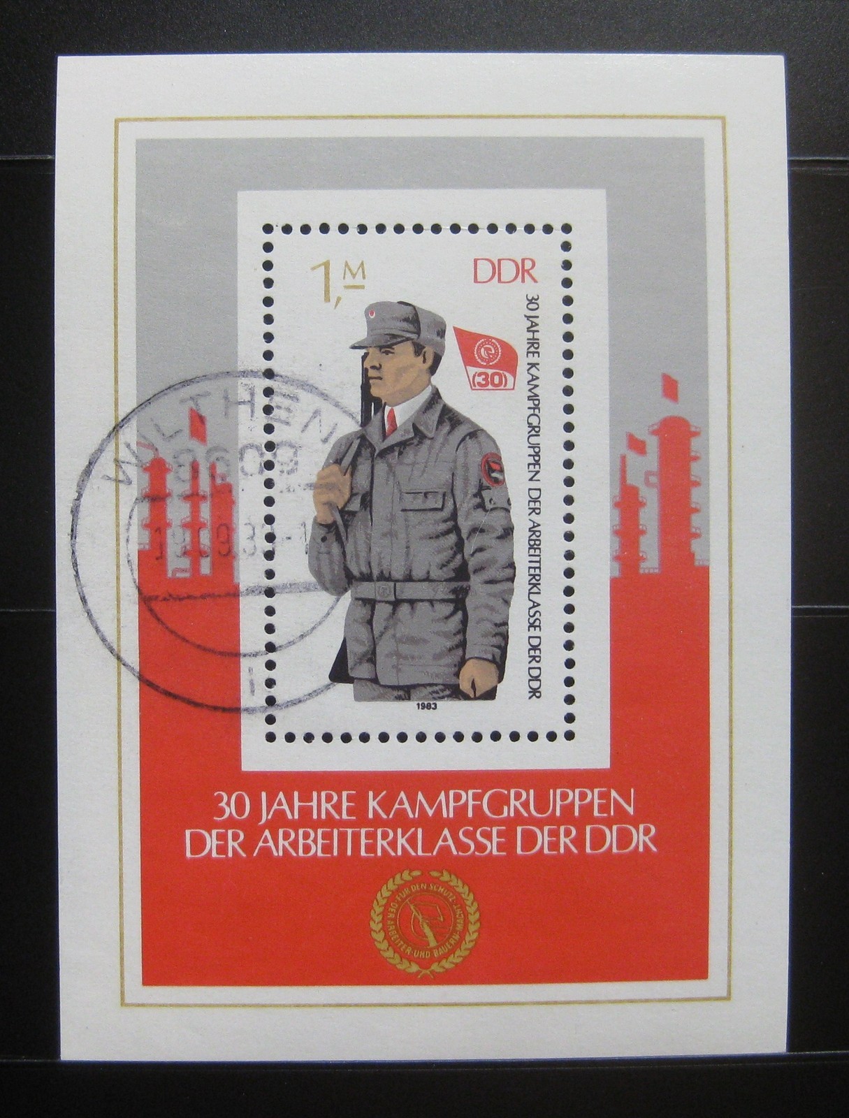 DDR 1983 Pracující třída Mi# Block 72 0502