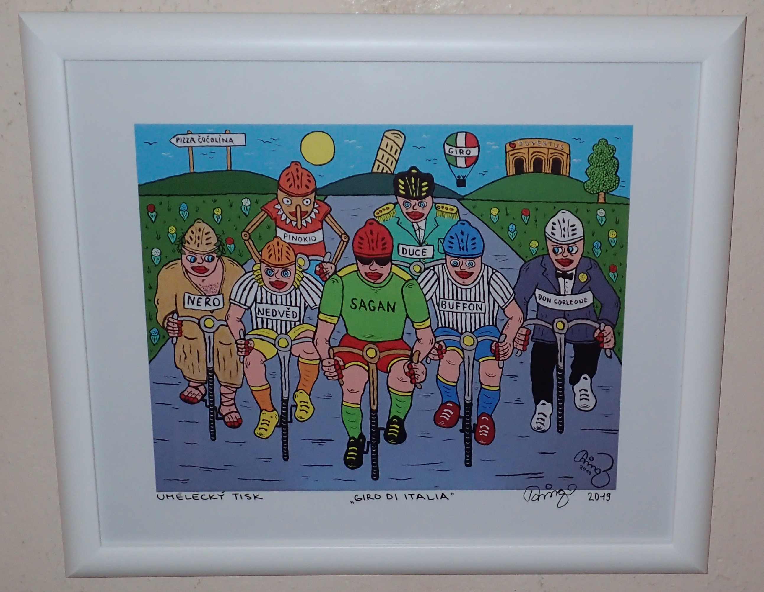 GIRO DI ITALIA - FRANTIŠEK RINGO ČECH