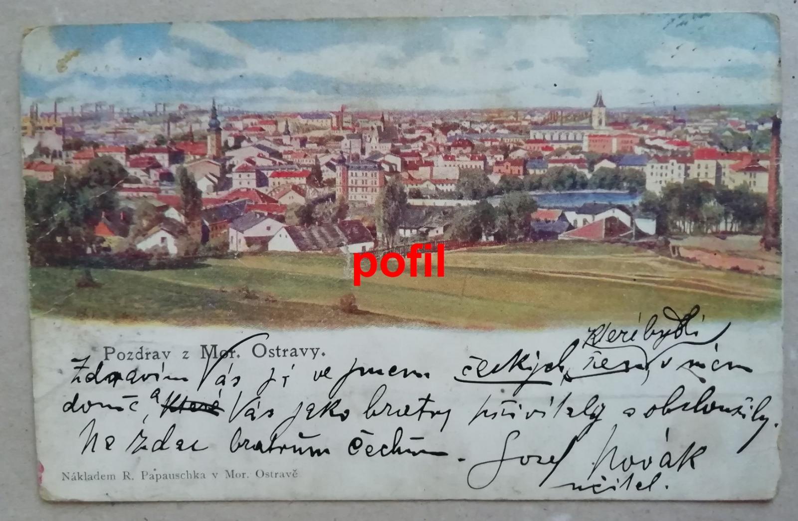 Pozdrav z Mor. Ostravy /291954/