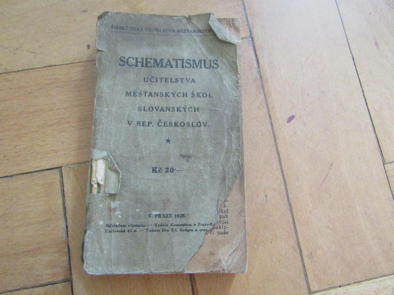 Schematismus učitelstva měšťanských škol slovanských