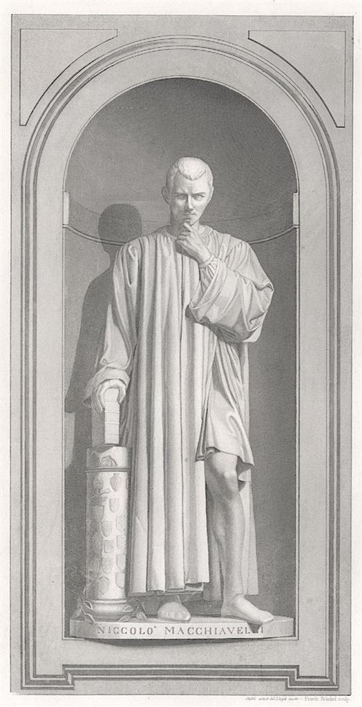 Machiavelli Nicolo, Lloyd, oceloryt, (1860)