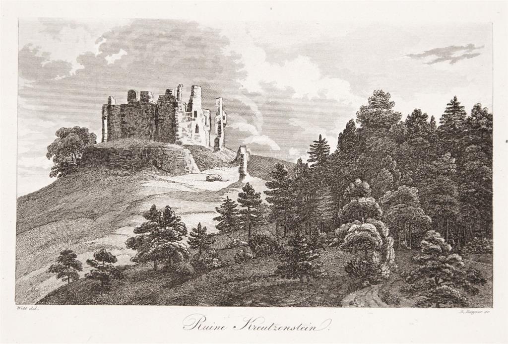 Kreutzenstein, oceloryt 1850