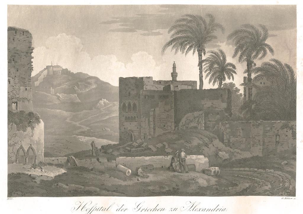 Alexandria , Döbler , akvatinta, 1819
