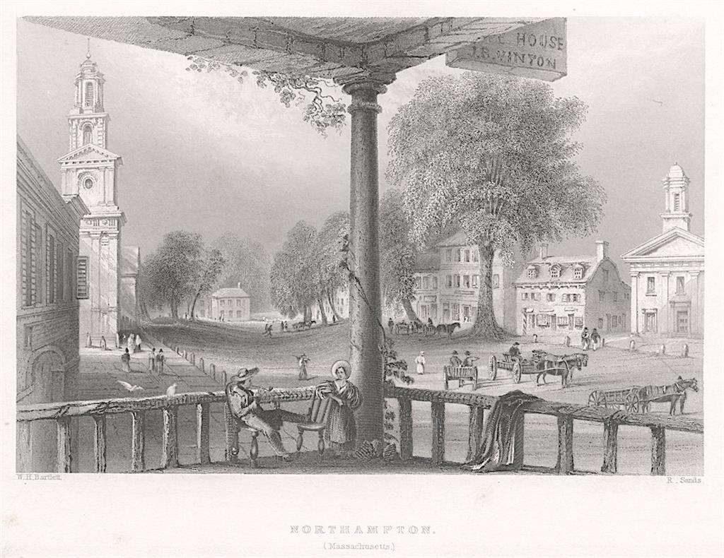 Northampton, oceloryt, (1840)