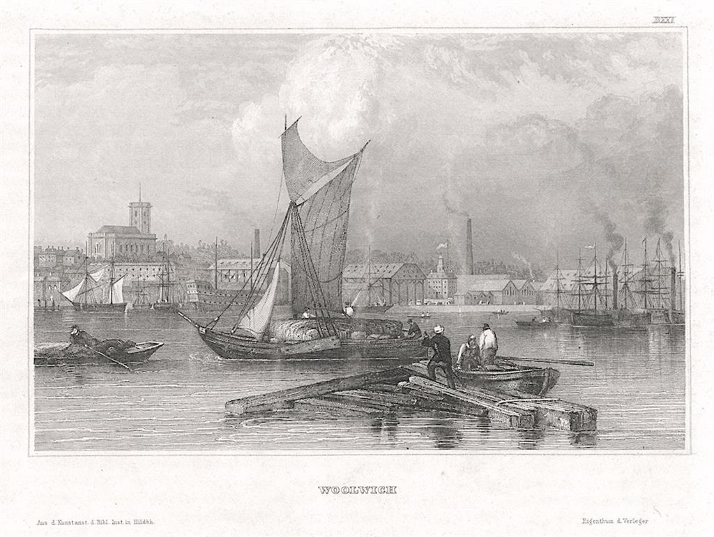 Woolwich, oceloryt, 1841